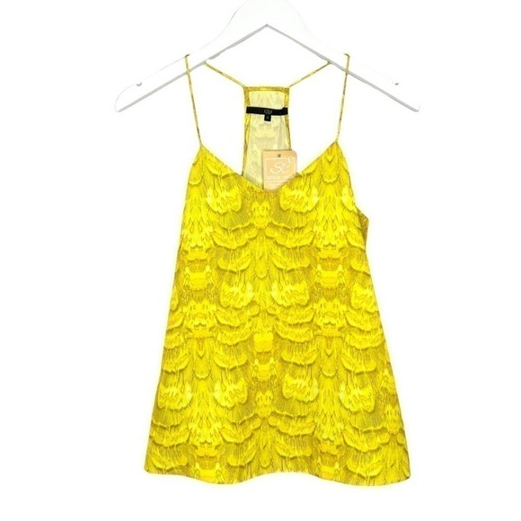 Tibi Ibis Print Cami Citrene NWT - Picture 2 of 8